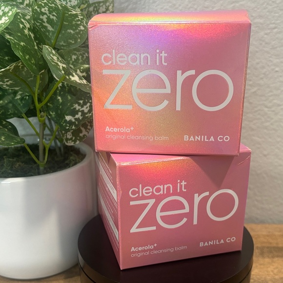 Clean it Zero Other - Korean Face Wash~ Clean It Zero Original Cleansing Balm Acerola+ ~ 2 Containers